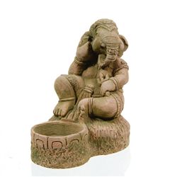 Hand Formed Sandstone Ganesh  (CLB-171)