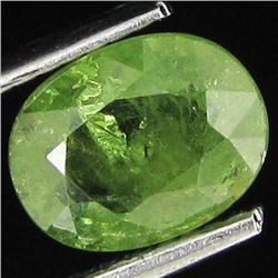 2.02ct Oval Gem Green Demantoid Garnet (GEM-29315)