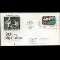 1960 UN First Day Postal Cover (STM-2320)