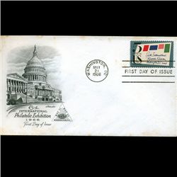 1966 US First Day Postal Cover (STM-2584)