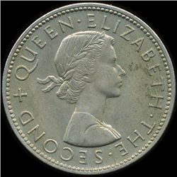1950 New Zealand Florin MS66 (COI-10227)