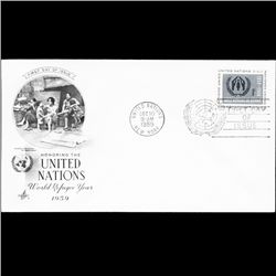 1959 UN First Day Postal Cover (STM-2294)