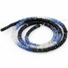 Image 1 : 45ct HiGrade Multi-color Sapphire Bead Strand (JEW-4258)