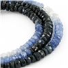 Image 2 : 45ct HiGrade Multi-color Sapphire Bead Strand (JEW-4258)