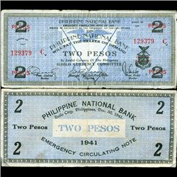 1941 WW2 Guerrilla Rebel Philippines 2P Note Mindinao (CUR-07223)