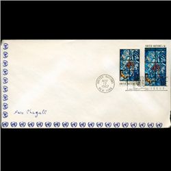 1967 UN First Day Pair Postal Cover (STM-2639)