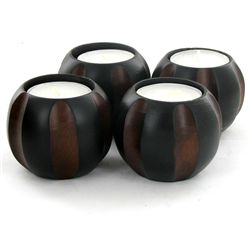 Mango Wood Candle Holder (DEC-729)