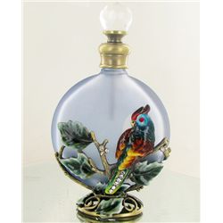 Enameled Handcrafted Perfume Bottle (CLB-1139)