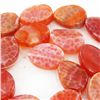 Image 2 : 265twc Fire Agate Lg. Bead Strand 16" (JEW-3006)