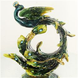 Enameled Handcrafted Jewel Box (CLB-1121)