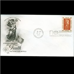 1967 UN First Day Postal Cover (STM-2609)