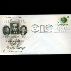 1964 UN First Day Postal Cover (STM-2524)