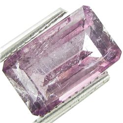 3.2ct Purple Tourmaline Emerald Cut (GEM-28450)