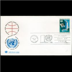 1968 UN First Day Postal Cover (STM-2745)