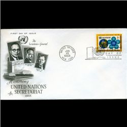 1968 UN First Day Postal Cover (STM-2728)