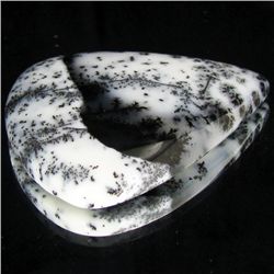 43.5ct Dendrite Opal Cabochon (GEM-45497)