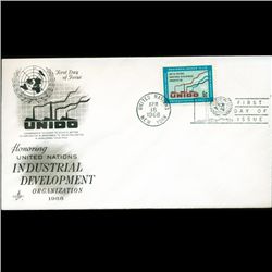 1968 UN First Day Postal Cover (STM-2738)