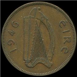 1946 Ireland 1/2p AU (COI-10155)