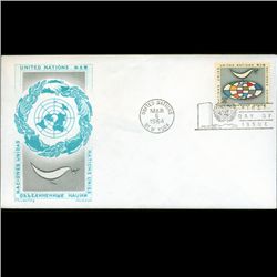 1964 UN First Day Postal Cover (STM-2531)