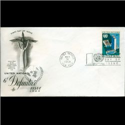 1968 UN First Day Postal Cover (STM-2747)