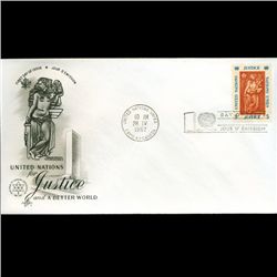 1967 UN First Day Postal Cover (STM-2606)