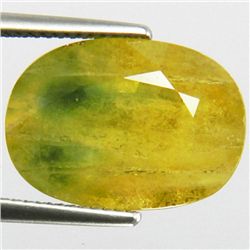 12.08ct Scarce Huge Yellow Green Sapphire (GEM-44459)