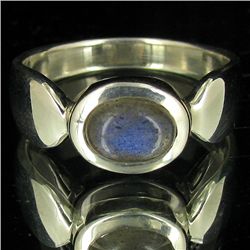 23.75twc Labradorite Sterling Ring (JEW-3903)