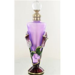 Enameled Handcrafted Perfume Bottle (CLB-1140)