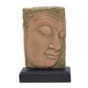 Image 1 : Excellent Hand Cast Sandstone Buddha Face  (CLB-376)