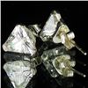 Image 2 : 7.12twc Lab Diamond White Gold Vermeil/925 Stud Earrings (JEW-4002)