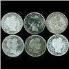 Image 1 : 1892 Barber 10c Circulated 6pcs (COI-12464)