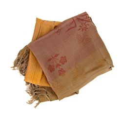 Laos Raw Silk Wall Tapestry (DEC-499)