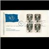 Image 1 : 1964 UN First Day 4 Block Postal Cover (STM-2526)