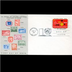 1964 UN First Day Postal Cover (STM-2461)