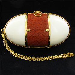 Handmade Goose Egg Clutch Handbag Evening Bag (ACT-410)