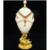 Image 1 : Fabrege Style Decorative Egg Ring Box (DEC-615)