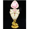 Image 3 : Fabrege Style Decorative Egg Ring Box (DEC-615)