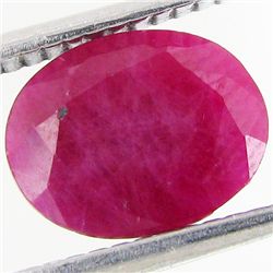 2.37ct Burma Ruby Oval Heated Only (GEM-48412)