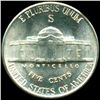Image 2 : 1943S Jefferson 5c MS64/65 Full Steps Double Die Error (COI-12749)