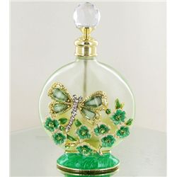 Enameled Handcrafted Perfume Bottle (CLB-1129)