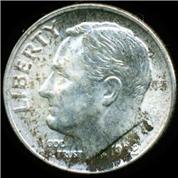 1952S FDR 10c MS65/66 Full Bands (COI-12521)