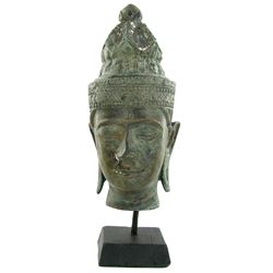 Thai Buddha Head on Base (CLB-1093)