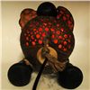 Image 3 : Coconut Shell Teak Elephant Lamp (DEC-685)