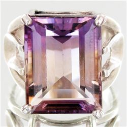 32.55twc Natural Ametrine Sterling Ring (JEW-4019)