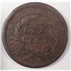 Image 2 : 1851 LARGE ONE CENT VF NICE