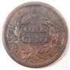 Image 2 : 1849 LARGE ONE CENT VF