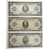 Image 1 : 1914 $5-$10-$20 F R notes  VG/F est $140-$150