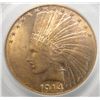 Image 2 : 1914D $10  GOLD PCGS55 coin is a 58 or better