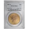 Image 1 : 1897S $20  GOLD PCGS62