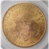 Image 3 : 1897S $20  GOLD PCGS62